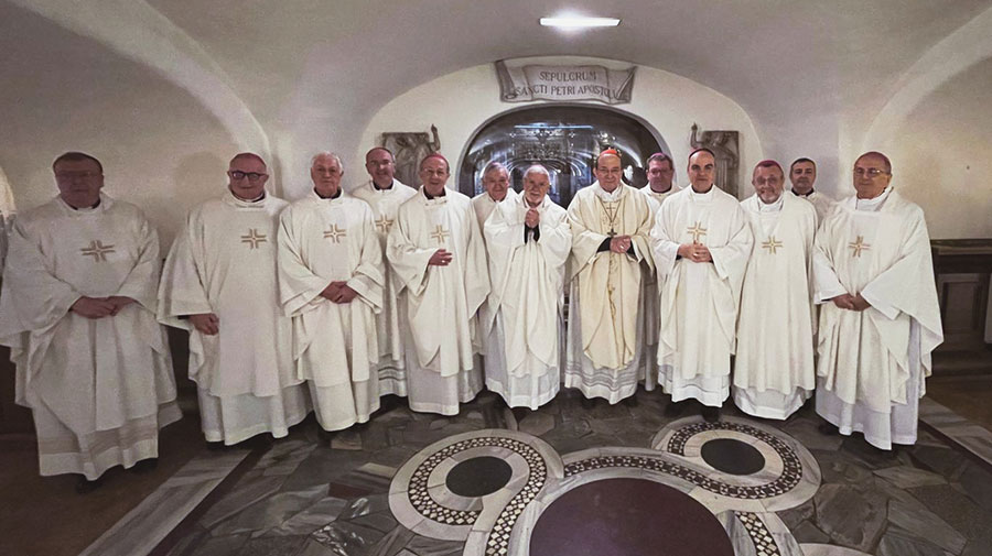 I responsabili delle diocesi incontrano Papa Francesco