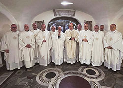 I responsabili delle diocesi incontrano Papa Francesco