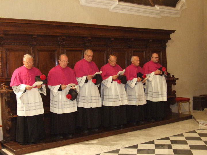 La ricostituzione del Capitolo della Cattedrale