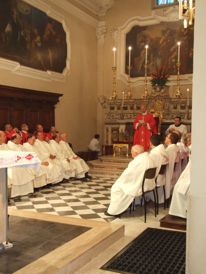 La ricostituzione del Capitolo della Cattedrale