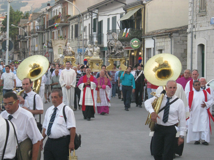 La festa patronale a Trivento - 28 luglio 2012