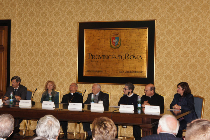 Presentazione del libro su Chiauci nel palazzo della provincia di Roma