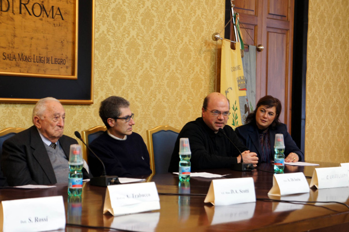 Presentazione del libro su Chiauci nel palazzo della provincia di Roma