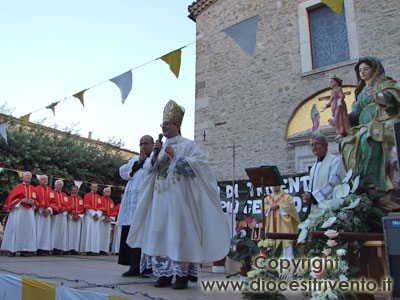 Un momento della celebrazione