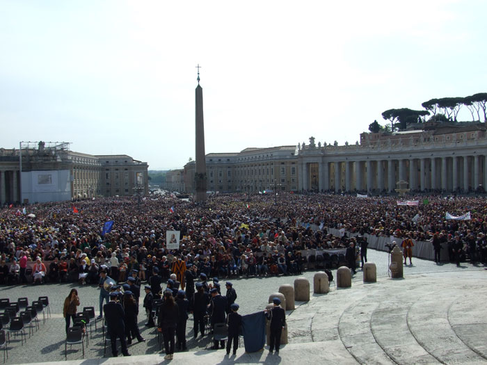 FOTO DELL’UDIENZA CON PAPA FRANCESCO