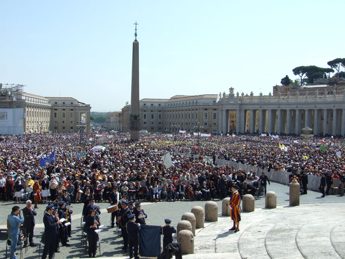 FOTO DELL’UDIENZA CON PAPA FRANCESCO