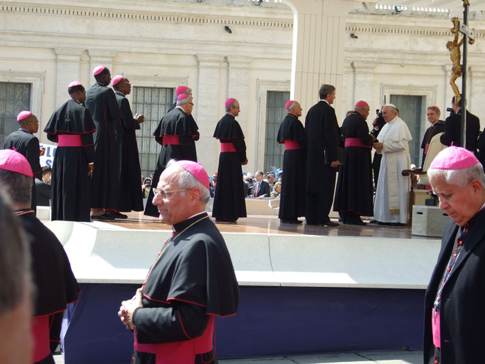 FOTO DELL’UDIENZA CON PAPA FRANCESCO