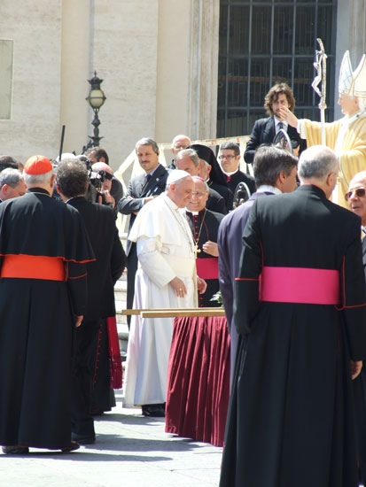 FOTO DELL’UDIENZA CON PAPA FRANCESCO