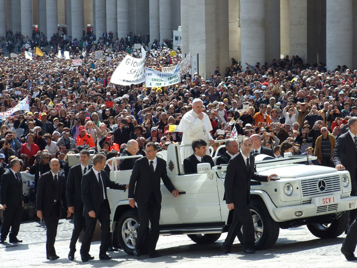 FOTO DELL’UDIENZA CON PAPA FRANCESCO