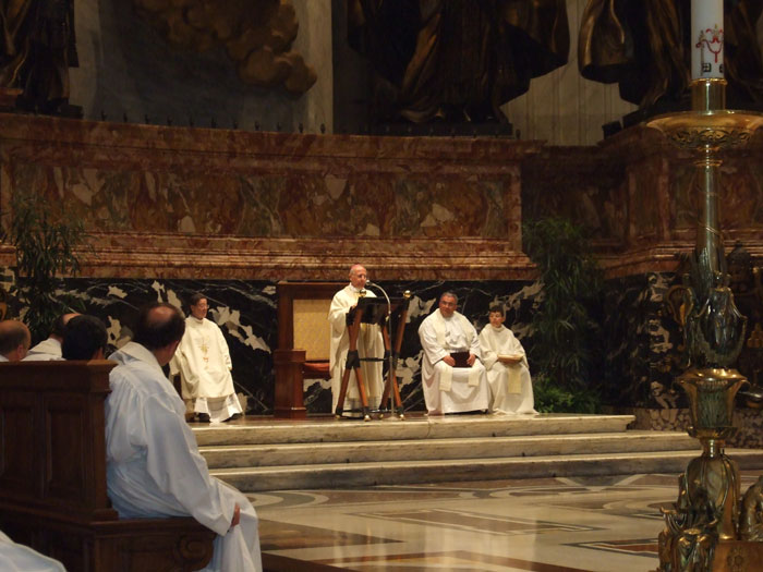 La funzione religiosa tenutasi in serata nella Basilica di San Pietro e officiata dal Vescovo della Diocesi di Trivento S.E. Mons. Domenico Scotti