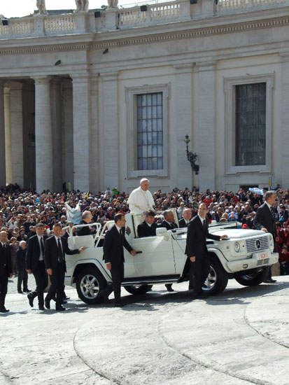 FOTO DELL’UDIENZA CON PAPA FRANCESCO