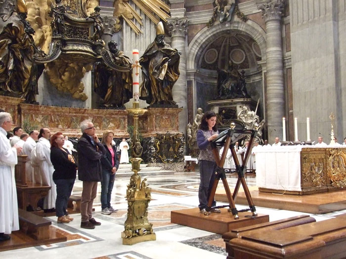 La funzione religiosa tenutasi in serata nella Basilica di San Pietro e officiata dal Vescovo della Diocesi di Trivento S.E. Mons. Domenico Scotti