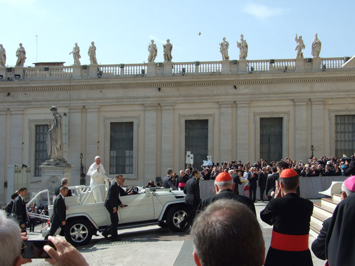 FOTO DELL’UDIENZA CON PAPA FRANCESCO