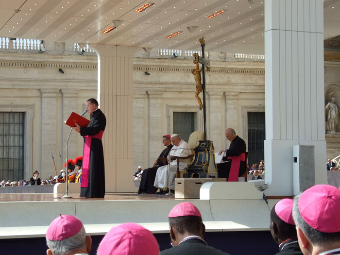 FOTO DELL’UDIENZA CON PAPA FRANCESCO