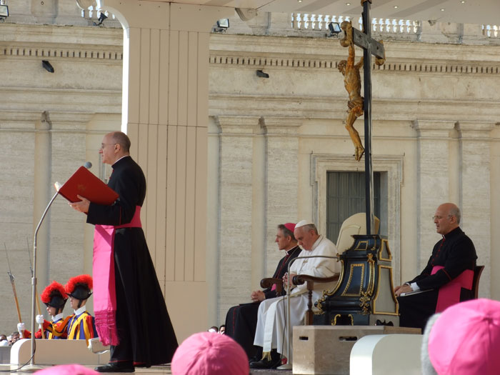 FOTO DELL’UDIENZA CON PAPA FRANCESCO