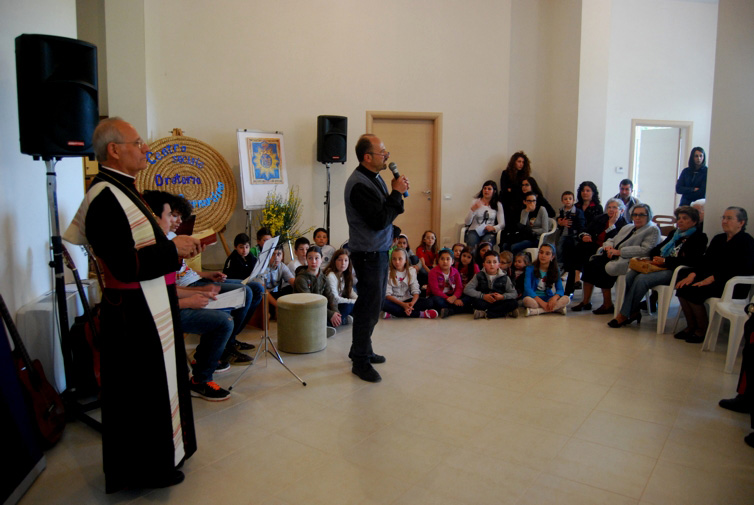 Inaugurazione della nuova casa canonica in Civitanova del Sannio realizzata con i fondi dell'8X1000