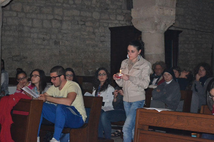 Veglia vocazionale del 14 aprile 2013 a Canneto