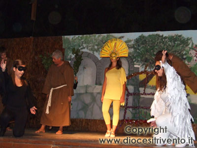 Un momento del musical