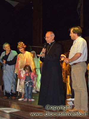 Il Vescovo di Trivento Mons. Domenico Scotti ringrazia il Gruppo di Trivento per la bellissima iniziativa