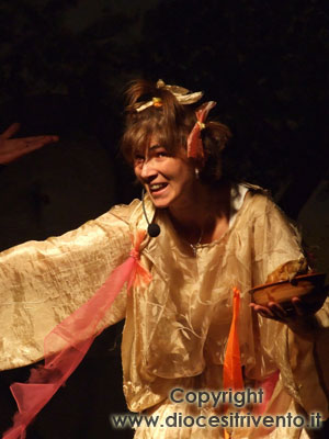La cenciosa, interpretata da Maria Rosaria Pavone