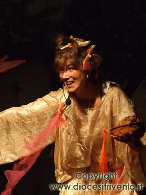La cenciosa, interpretata da Maria Rosaria Pavone