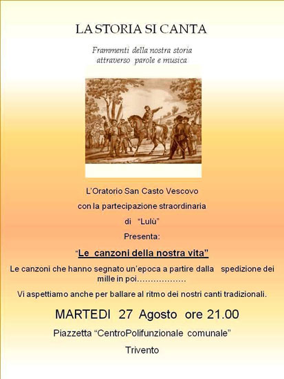 La storia si canta