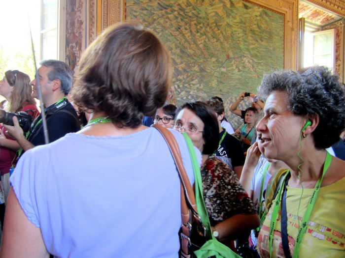 Il Coro della Cattedrale di Trivento ai Musei vaticani insieme a mons. Scotti