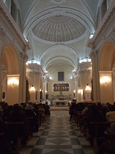 Celebrazione presieduta dall'Arcivescovo Mons. Vincenzo Pelvi, Ordinario Militare emerito