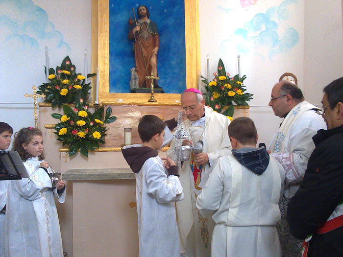 RIAPERTURA AL CULTO DELLA CHIESA DI SAN ROCCO A BELMONTE
