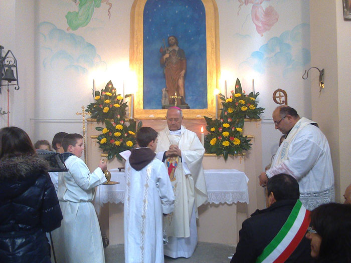 RIAPERTURA AL CULTO DELLA CHIESA DI SAN ROCCO A BELMONTE