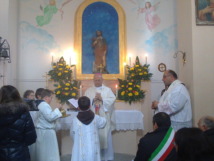 RIAPERTURA AL CULTO DELLA CHIESA DI SAN ROCCO A BELMONTE