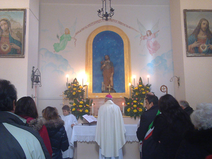 RIAPERTURA AL CULTO DELLA CHIESA DI SAN ROCCO A BELMONTE