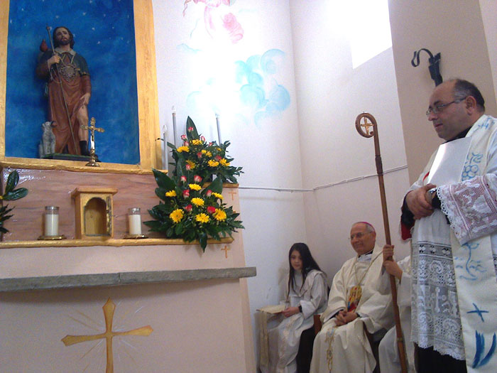 RIAPERTURA AL CULTO DELLA CHIESA DI SAN ROCCO A BELMONTE