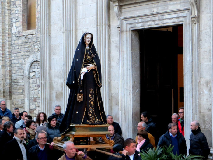 La tradizionale processione del Venerdì Santo