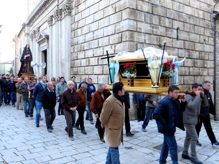 La tradizionale processione del Venerdì Santo