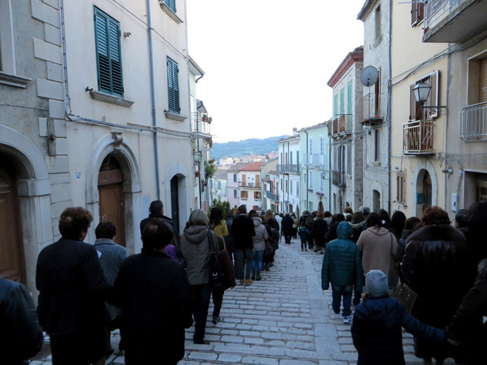 La tradizionale processione del Venerdì Santo