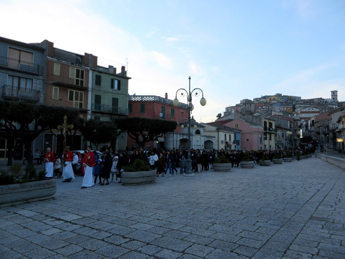 La tradizionale processione del Venerdì Santo