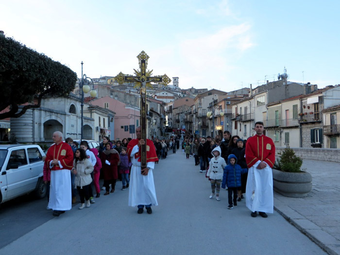 La tradizionale processione del Venerdì Santo
