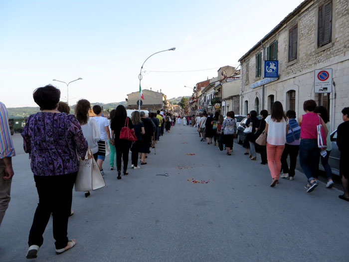 La processione del Corpus Domini a Trivento