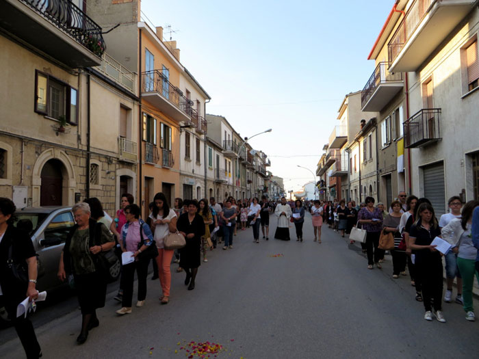 La processione del Corpus Domini a Trivento