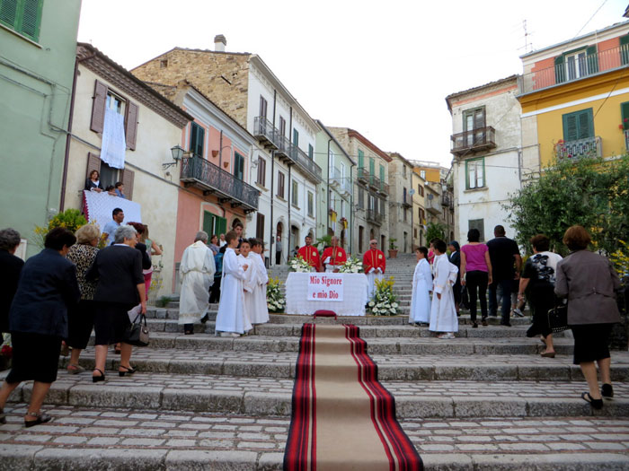 La processione del Corpus Domini a Trivento