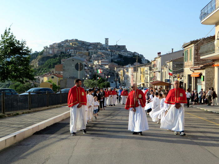 La processione del Corpus Domini a Trivento
