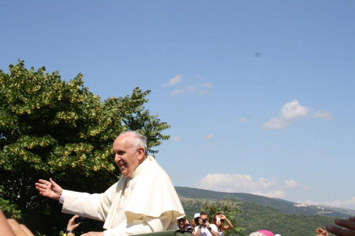 I giovani di Agnone e Papa Francesco