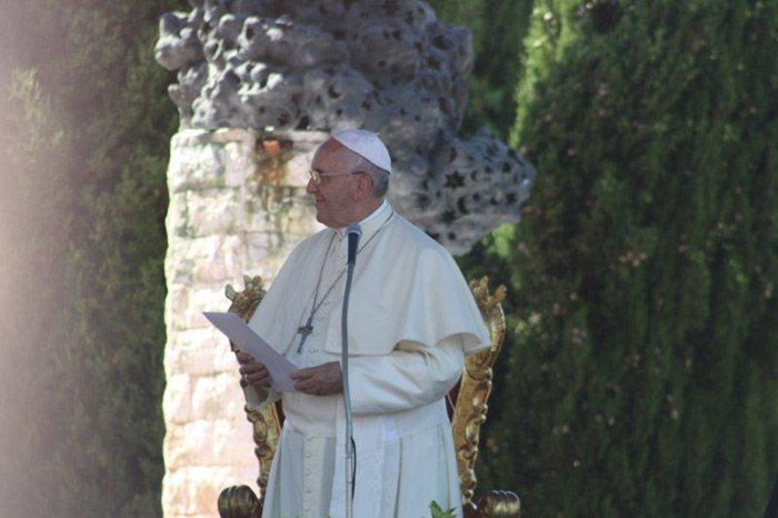 I giovani di Agnone e Papa Francesco