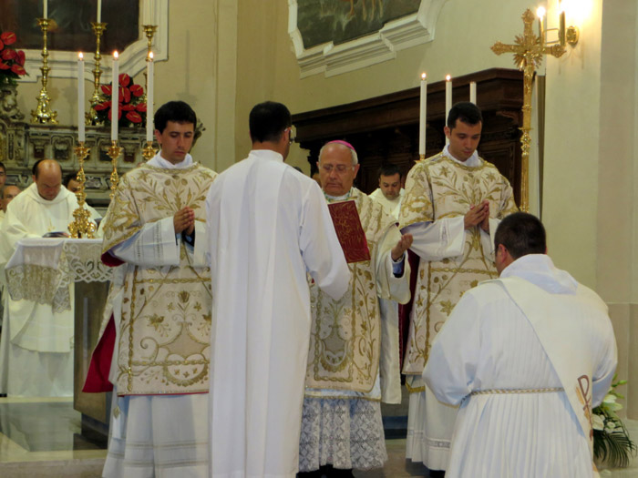 L'ordinazione sacerdotale di don Marco Di Iorio