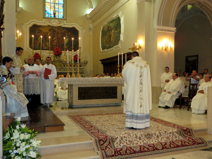 L'ordinazione sacerdotale di don Marco Di Iorio