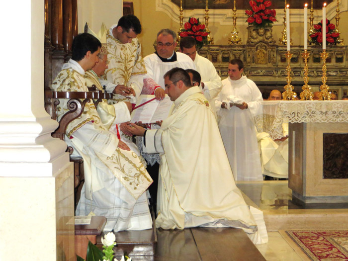 L'ordinazione sacerdotale di don Marco Di Iorio