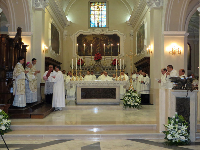 L'ordinazione sacerdotale di don Marco Di Iorio