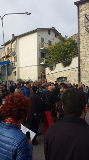 Pellegrinaggio della Madonna di Canneto nella Parrocchia di Celenza sul Trigno