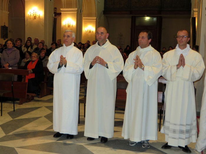 30 Novembre: conferimento del ministero del lettorato